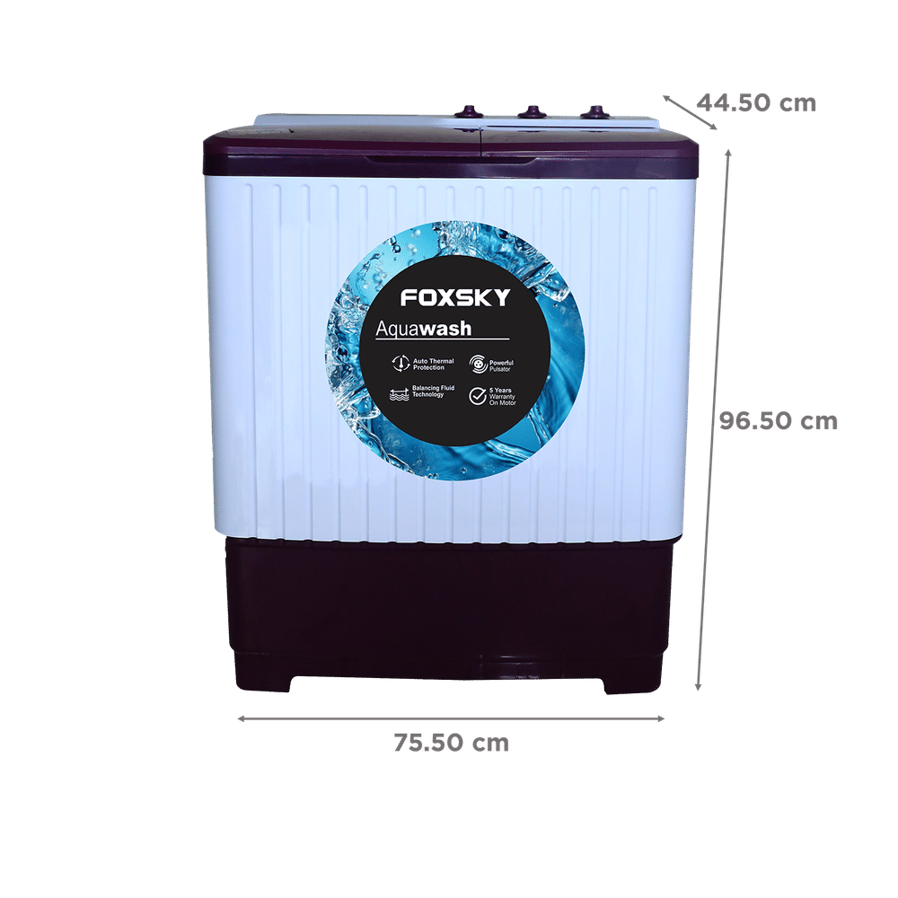 Buy Foxsky 7 kg SemiAutomatic Top Load Washing Machine with Magic